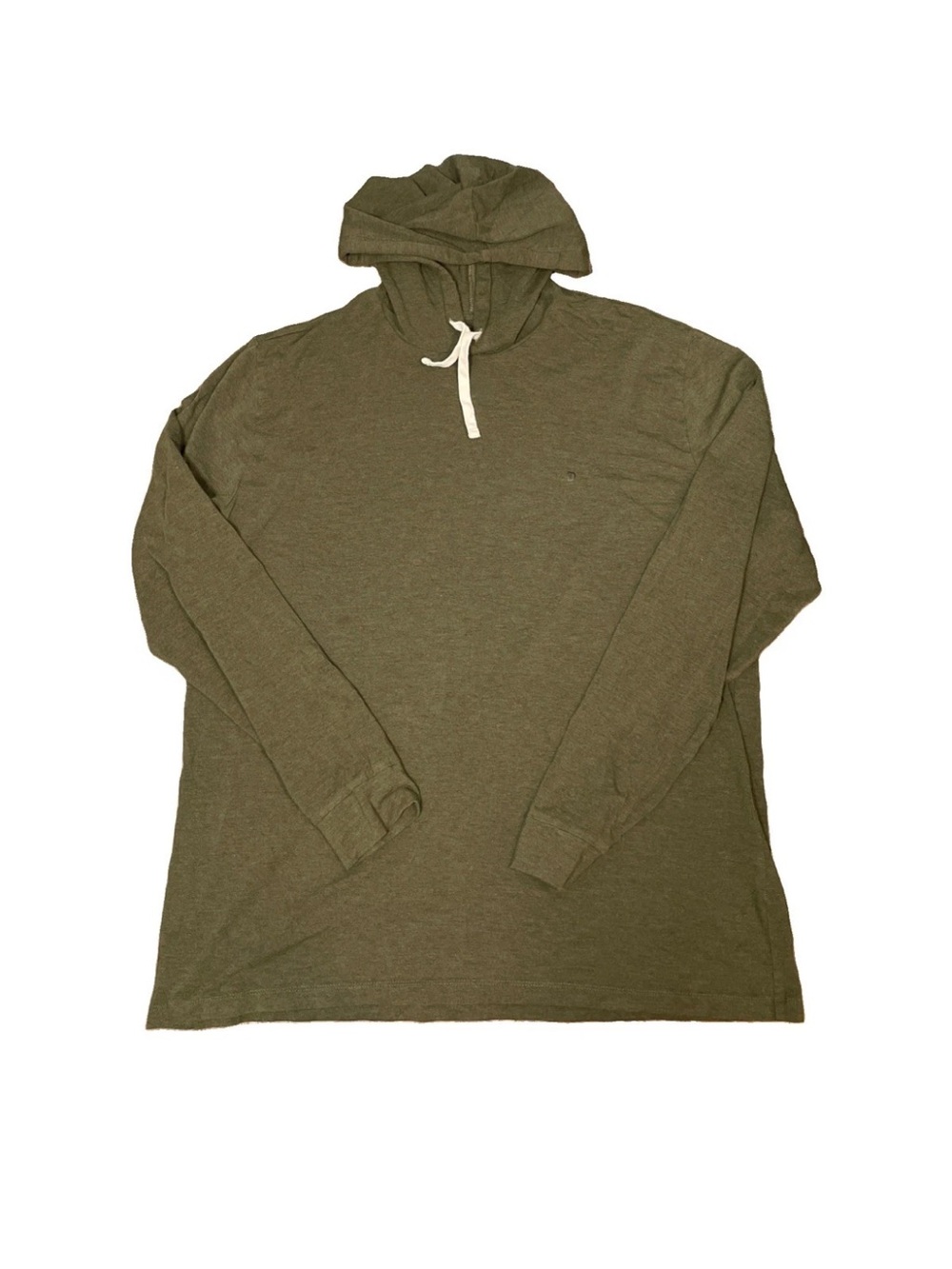 Duck Camp Original Bamboo Hoodie Mens XL Green Lightweight Pullover Stretch